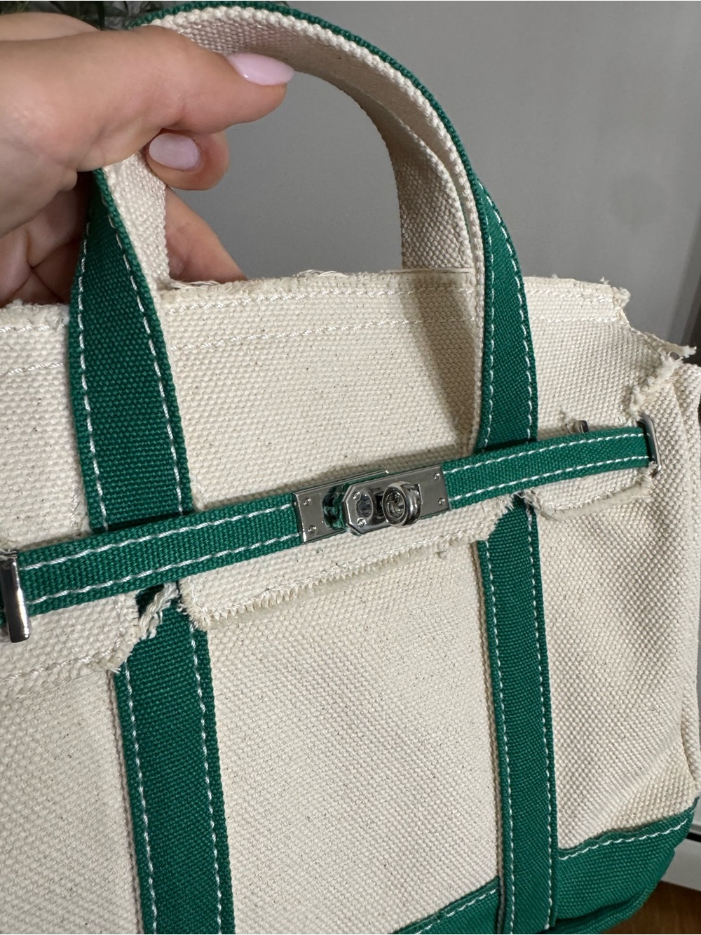 Sunwin Madaket Small Classic Tote Bag Green - Picture 6 of 7